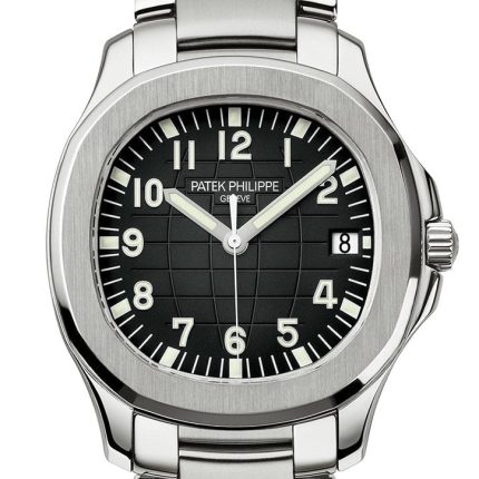 Patek Philippe Aquanaut Black Dial Stainless Steel Automatic Men's Watch 5167-1A 5167/1A(1:1 replica)