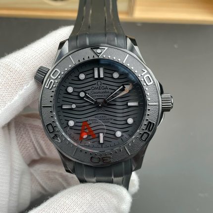 Omega Seamaster Diver 300M Black Black Ceramic Luxury Fake Watches VS Factory Men s 42mm