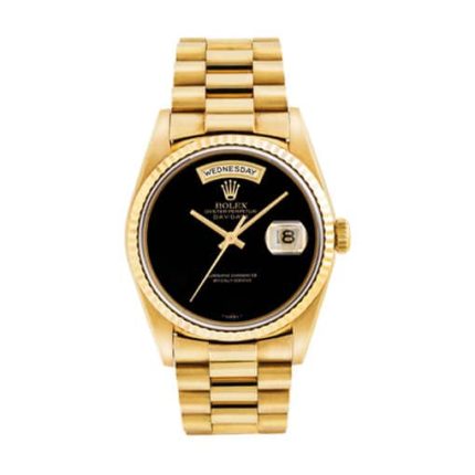 Rolex Day-Date Onyx Dial 18038 ?C Bulang Jubilee Replica