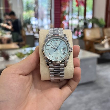 Rolex Day-Date 228236 Replica 1:1 Watch Ice Blue Dial GM Factory 40mm
