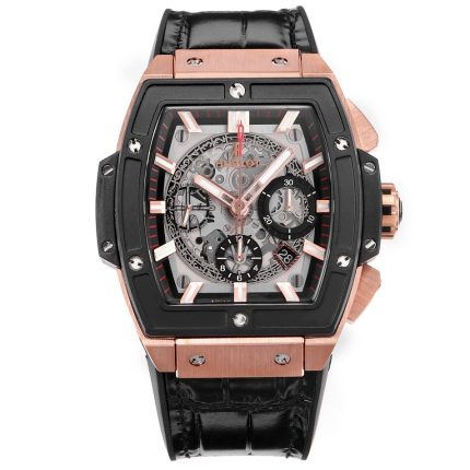 Hublot SPIRIT OF BIG BANG Chronograph, 45 mm Textured rubber strap(1:1 replica)