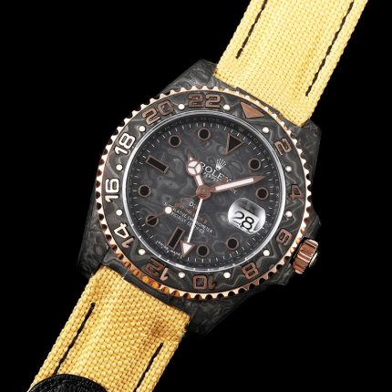 Diw New Rolex Ultra Limited Edition GMT-MASTER II-Carbon Fiber-Yellow(1:1 replica)