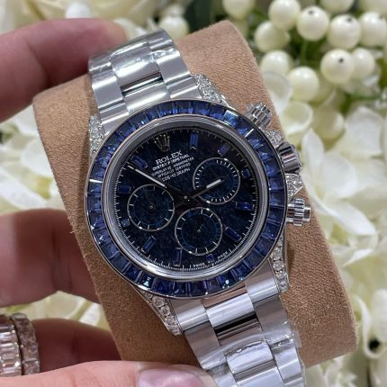 Rolex Daytona 126599TSA Imitation Watches 18K White Gold Wrapped   Synthentic Sapphire 40mm