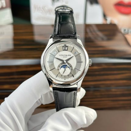 Patek Philippe Complications 5205 Best Replica Watch Gray Dial KM Factory 40mm