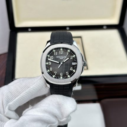 Patek Philippe Replica 1:1 Watch Aquanaut 5167A Black Dial Rubber Strap Factory 3K 40mm