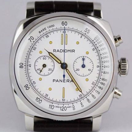 Replica Panerai XF PAM518 Leather Strap Manual Winding Chrono