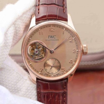 Replica IWC AZ Portuguese Tourbillon RG Dial A98900