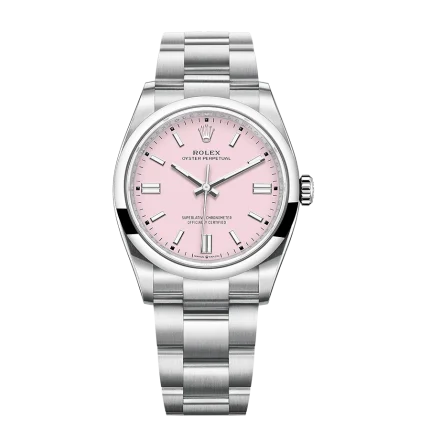 Rolex Perpetual Pink 124300 Replica