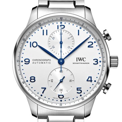 IWC Portuguese Silver Dial Stainless steel Watch IW371617(1:1 replica)