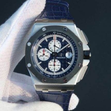 Replica Audemars Piguet JF Royal Oak Offshore 26400 Blue Dial A3126