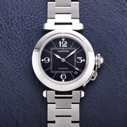 Cartier Pasha W31074M7 Ladies Automatic - Black(1:1 replica)