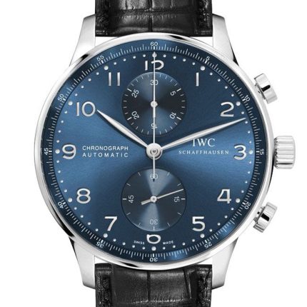 IWC Portugieser Automatic Chronograph Blue Dial Men's Watch IW371491(1:1 replica)