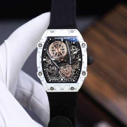 Richard Mille Replica Watches RM27-05 Rafael Nadal White Carbon 37.25??47.25mm
