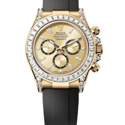 Rolex Cosmograph Daytona Oyster, 40 mm, yellow gold and diamondsReference 126538TBR(1:1 replica)