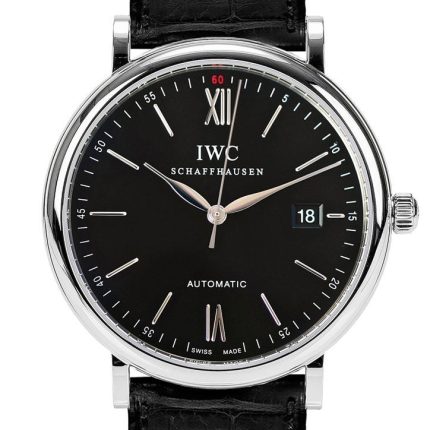 IWC Portofino Black Automatic IW356502(1:1 replica)