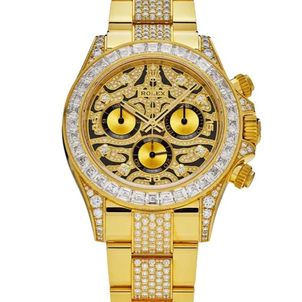 Rolex Daytona Eye of the Tiger Yellow Gold 116598TBR(1:1 replica)