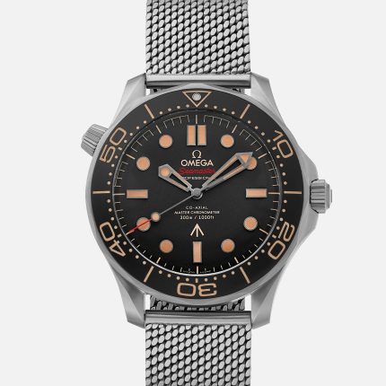 Seamaster Diver 300M Co-Axial Master Chronometer 42mm Titanium 007 Edition On Bracelet(1:1 replica)