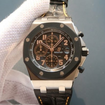 Replica Audemars Piguet JF Royal Oak Offshore 57th Street Blue Leather Strap A3126