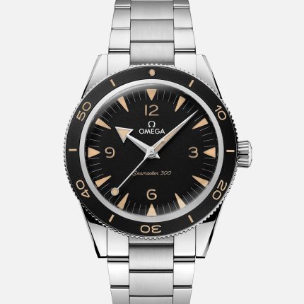 Seamaster 300 Co-Axial Master Chronometer 41mm Black Dial On Bracelet(1:1 replica)
