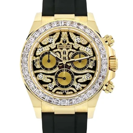 Rolex Daytona Eye of the Tiger Yellow Gold 116588TBR(1:1 replica)