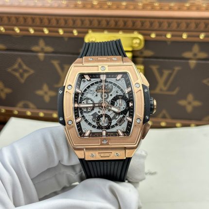 Hublot Spirit Of Big Bang King Gold Replica Watch Dial Gray BBF Factory 42mm