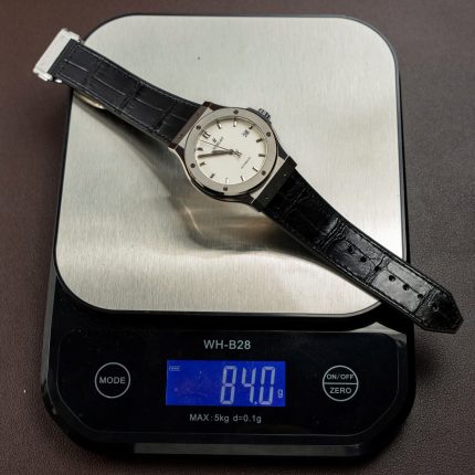 Hublot Classic Fusion Titanium White Dial Replica Watches Movement SW300 Weight 84 Gram 42mm