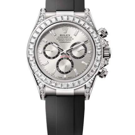 Rolex Cosmograph Daytona Oyster, 40 mm, white gold and diamondsReference 126539TBR(1:1 replica)