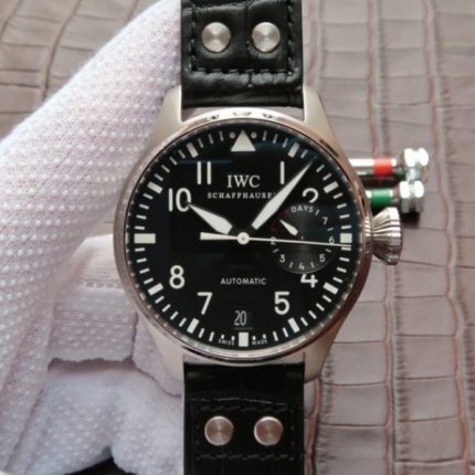 Replica IWC ZF Big Pilot IW500901 Leather Strap A51111