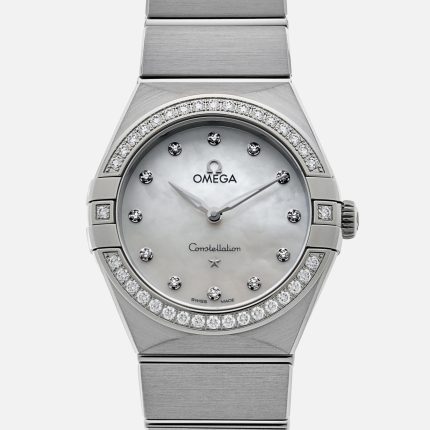 Constellation Quartz 28mm Stainless Steel With Diamonds(1:1 replica)