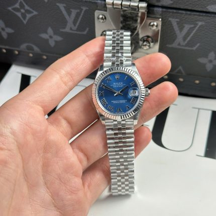Rolex DateJust Clone Watches Dial Blue Jubilee Strap THB Factory 31mm