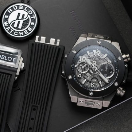 Hublot Replica 11 Watch Big Bang Unico Black Bezel Factory BBF 44mm