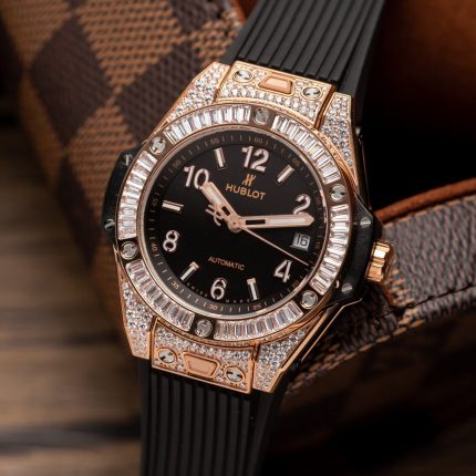 Hublot Replica Watch Big Bang One Click King Gold Black Dial 39mm