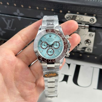 Rolex Daytona Ice Blue 116506 Best Replica Watches Refined Weight 180 Grams QF Factory 40mm