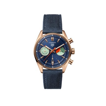 TAG Heuer Replica Watch Carrera Chronograph Skipper Automatic 39 mm Gold 5N(1:1 replica)